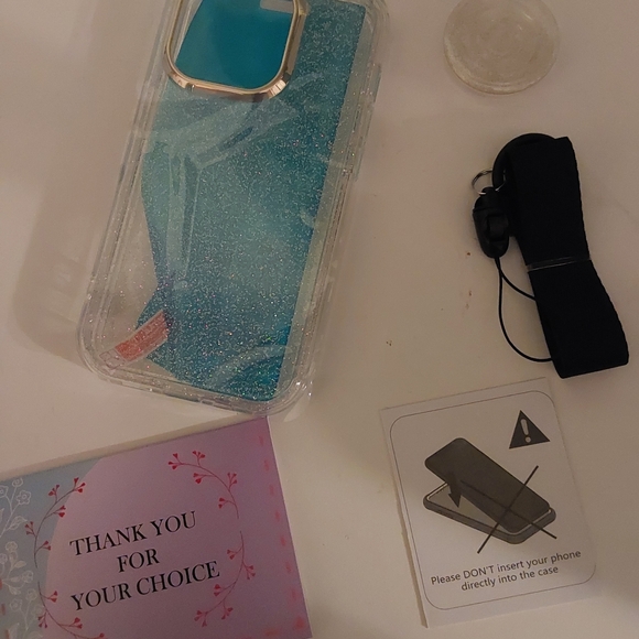 Sparkling glitters protective case for iPhone 14 pro 6.1 inch (348) - Picture 2 of 9